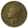 Image 1 : Great Britain KM#692 George IV 1825 Halfpenny