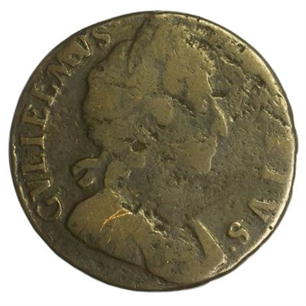Great Britain William III 1698 Halfpenny SCBC-3554