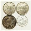 Image 1 : Japan 4 Coins 50 Sen and 10 Sen