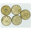Image 2 : Japan 5 Coins Y77 & Y78 100 Yen Mostly UNC