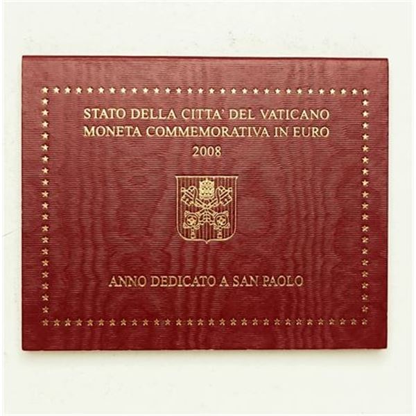 Vatican City 2008 Two Euro Mint Set