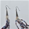 Image 2 : Navajo Sterling and Bead Earrings