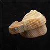 Image 2 : Zuni Picasso Marble Rattlesnake Fetish, K Banteah