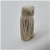 Image 2 : Vintage Zuni Carved Antler Owl Fetish