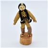 Image 1 : Shoshone Leather Bannock Doll by Diane Ottogary