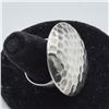 Image 3 : Hammered Sterling Silver Ring, Size 7