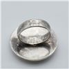 Image 4 : Hammered Sterling Silver Ring, Size 7