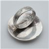 Image 5 : Hammered Sterling Silver Ring, Size 7