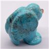 Image 3 : Zuni Turquoise Bird Fetish by Brion Hattie