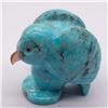 Image 5 : Zuni Turquoise Bird Fetish by Brion Hattie