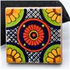Image 10 : 6 Mexican Glazed Pottery Tile Magnets