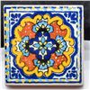 Image 2 : 6 Mexican Glazed Pottery Tile Magnets