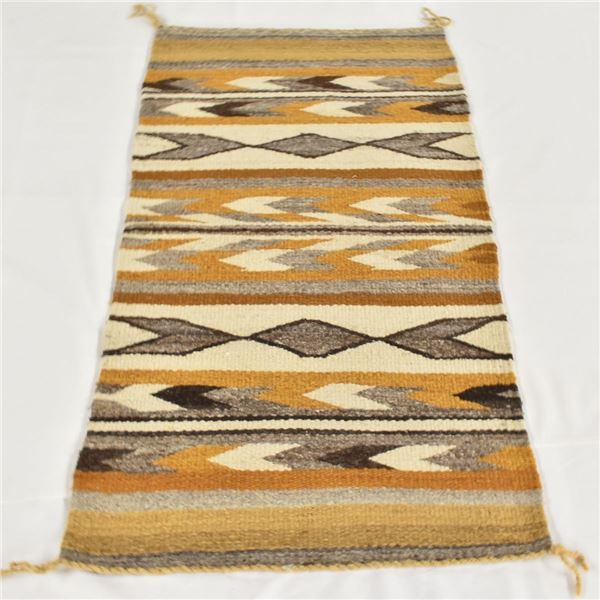 Vintage Navajo Chinle Wool Textile Rug