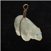 Image 2 : Zuni Quartz Bear Fetish Pendant