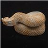 Image 2 : Zuni Travertine Snake Fetish by Christine Banteah