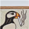Image 2 : Fiesta Tiles ''No Puffin'' Framed Decorative Tile