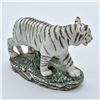 Image 3 : Albino Tiger with Cub Ceramic Figurine
