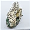 Image 8 : Albino Tiger with Cub Ceramic Figurine