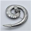 Image 3 : JJ Pewter Rattlesnake Pin
