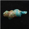 Image 1 : Zuni Miniature Turquoise Beaver Fetish