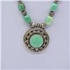 Image 2 : Sterling Turquoise Pendant Necklace