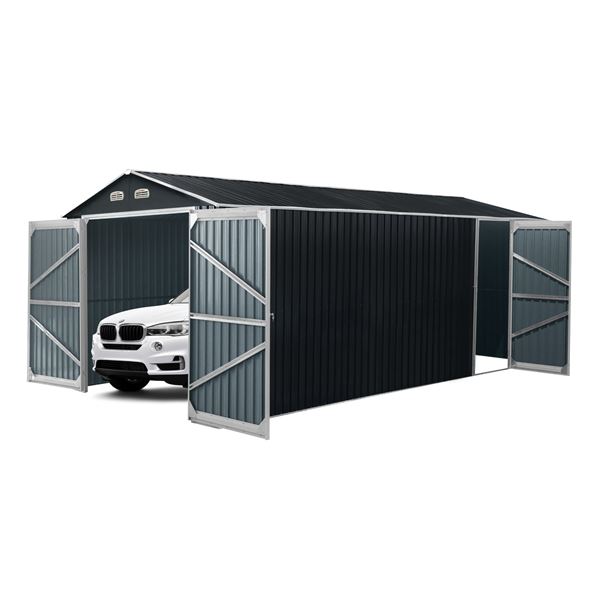 NEW METAL SHED GARAGE