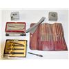 Image 1 : FLAT OF ASSORTED TOOLS INCLUDING TAPE MEASURES