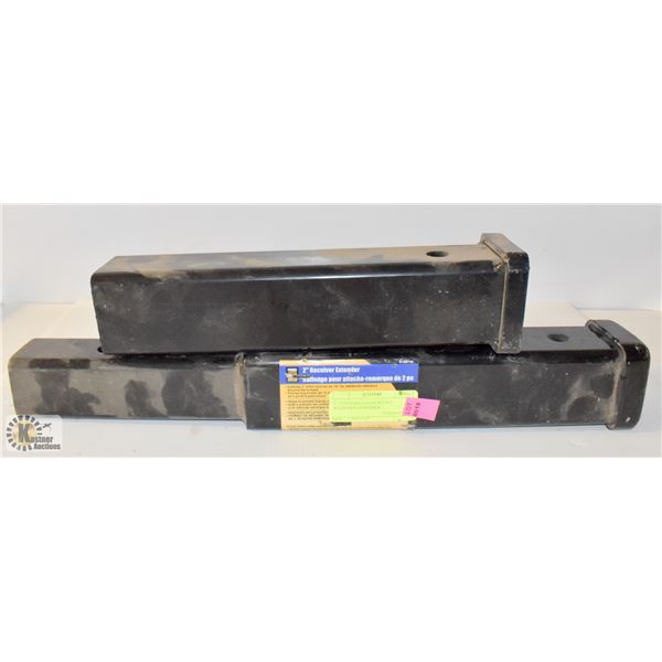 2" HITCH RECIEVER WITH 2" RECIEVER EXTENDER