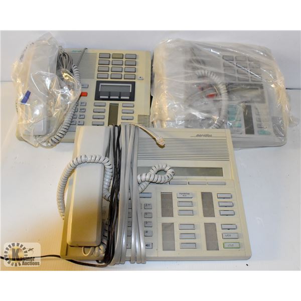 BOX OF ASSORTED TELEPHONES