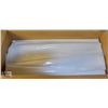 Image 1 : BOX OF 22 X 20" WHITE PLASTIC BAGS