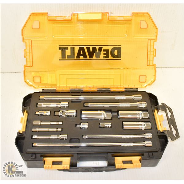 DEWALT 1/4  & 3/8  DRIVE ACCESSORY KIT