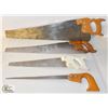 Image 1 : LOT OF 4 SAWS