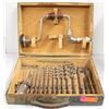 Image 1 : ANTIQUE MILLERS FALLS HANDRILL WITH ACCESSORIES