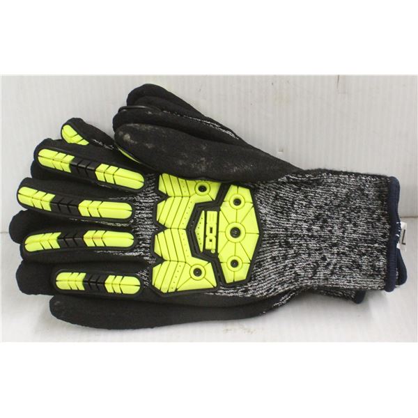 2 PAIRS OF BDG LEVEL 5 CUT RESISTANT GLOVES SZ XL