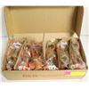 Image 1 : BOX OF 6 NEW WATER BALL VALVE BRASS SHUT OFFS