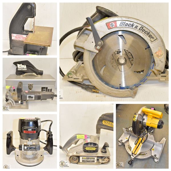 FEATURED LOTS: POWER TOOLS