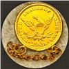 Image 2 : 1890 $2.50 Gold Quarter Eagle CLOSELY