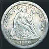 1860-S Seated Liberty Dime NEARLY UNCIRCULATED