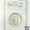 1921 Missouri Half Dollar ANA - MS62