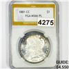 1881-CC Morgan Silver Dollar PGA - MS66 PL