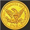 Image 2 : 1852 $2.50 Gold Quarter Eagle CLOSELY