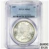 1887 Morgan Silver Dollar PCGS - MS63