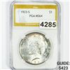 1923-S Silver Peace Dollar PGA - MS64