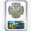 Image 2 : 1899-O Micro O Morgan Silver Dollar NGC - GENUINE