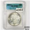 1888-S Morgan Silver Dollar ICG - AU53