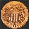 1864 Two Cent Piece CHOICE BU