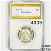 1924-S Standing Liberty Quarter PGA - MS64+