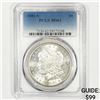 1881-S Morgan Silver Dollar PCGS - MS62
