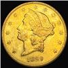 1899-S $20 Gold Double Eagle UNCIRCULATED