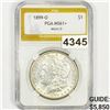 1899-O Micro O Morgan Silver Dollar PGA - MS61+